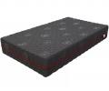 Taštičková matrace BLACK JACQUARD 90x200 cm s kokosem a latexem 22 cm